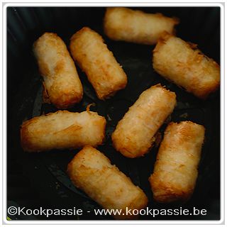kookpassie.be - Aperitief - Mini nems, varken Carrefour (weinig smaak, zou het niet aanraden)