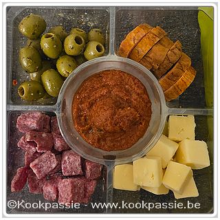 kookpassie.be - Aperoschaal Tapas Delhaize LSF