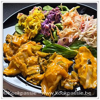 kookpassie.be - Dumplings met groentjes in kokosmelk