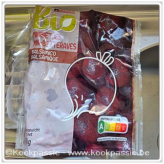 kookpassie.be - Heerlijk rode minibietjes met balsamico (Delhaise/LSF)