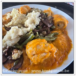 kookpassie.be - Tongrolletjes kreeftensaus, ook Delhaize Lochristi
Met zelfde sides
