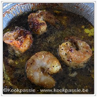 kookpassie.be - Gepelde scampi's met curryboter Gourmet Finest cuisine / Aldi / LSF - Lekker