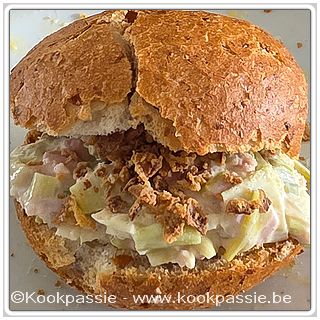kookpassie.be - Ham prei salade