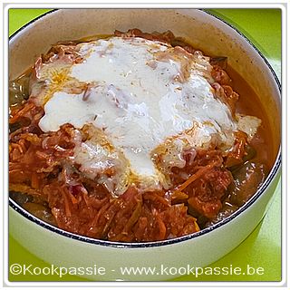 kookpassie.be - Spinaziegnochhi met gebakken ham in tomatensaus (2dagen)