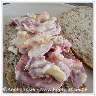 kookpassie.be - Varkenstong in vinaigrette, gemaakt door Carrefour Market Gentbrugge