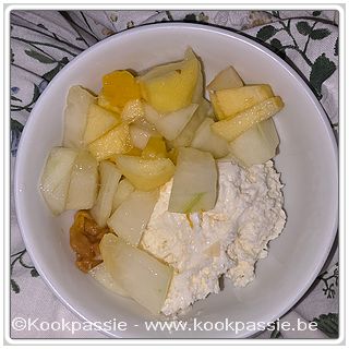 kookpassie.be - LSF fruitsalade met witte chocolademoes