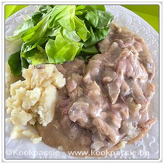kookpassie.be - Vol au vent met sla en frietjes en Fanta Shokata (even wennen, es wat anders) (LSF) (2 dagen, met puree 2de dag) 1/2