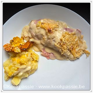 kookpassie.be - Witloof met hesp in de oven