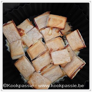 kookpassie.be - Delhaize - Mini Croques (makkelijk, prijs 8,85€ … ) AF 180°C - 8 min gedaan