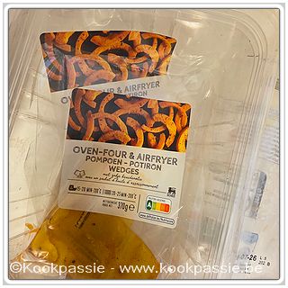 kookpassie.be - Delhaize: Oven & airfryer pompoen wedges 1/2