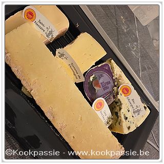 kookpassie.be - Carrefour: Sélection d'Auvergne (Cantal (4), Saint-Nectaire (1), Bleu d'auvergne (3), Tomme de Montagne (2) en vijgenconfituur) (11,50€)