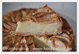 kookpassie.be - Gâteau invisible aux poires 1/2