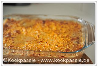 kookpassie.be - Griekse ovenschotel met gehakt en knapperig kaaskorstje (2 dagen) 1/2