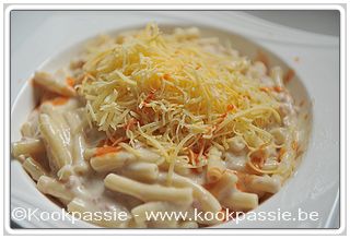 kookpassie.be - Macaroni - Macaroni met kaas en hesp (412) 2 dagen