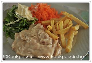 kookpassie.be - Vol au vent (Makro) met frietjes (Lidl)