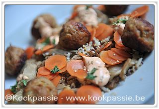 kookpassie.be - Boulettes au piment et quinoa