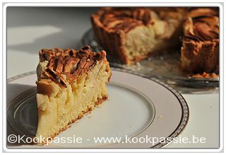 kookpassie.be - Mascarpone appeltaart