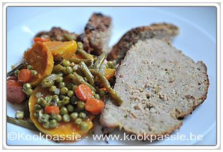 kookpassie.be - Fricandon met groentjes van de kip