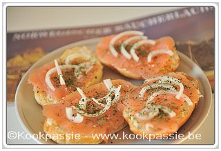 kookpassie.be - Sandwiches met Noorse zalm (Lidl 500g - 6,99€)