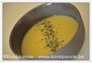 kookpassie.be - Pastinaak - Soupe de panais (Thermomix)