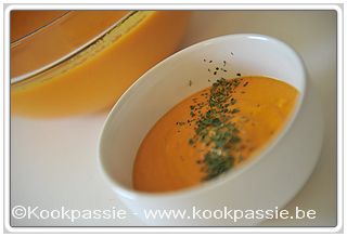 kookpassie.be - Wortel - Crème de carottes