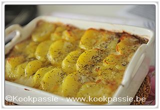 kookpassie.be - Vispannetje met spinazie, kaasbechamel en aardappelen Falco Florke 1/2