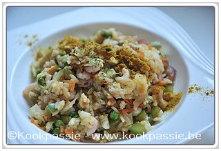 kookpassie.be - Wok de crevettes cantonaises