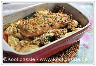 kookpassie.be - Groenten in de oven met ricotta en een sesamsausje (Pascale Naessens)