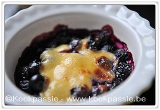 kookpassie.be - Heerlijk dessert met mascarpone en blauwe bessen (Pascale Naessens)