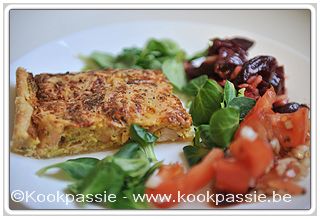 kookpassie.be - Quiche - Zalm- en scampitaart 1/2