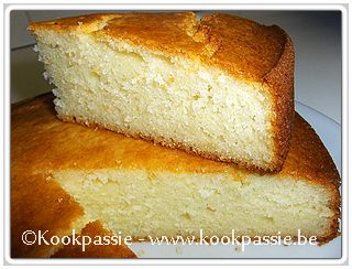 kookpassie.be - Yoghurt cake