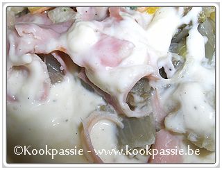 kookpassie.be - Witloof met hesp en kaassaus uit de Thermomix