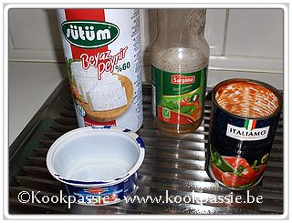 kookpassie.be - Pasta met aubergines, tomatensaus en bechamel 1/3