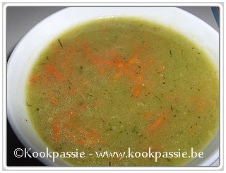 kookpassie.be - Zalm - Crème de légumes au saumon