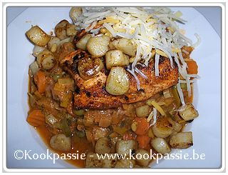 kookpassie.be - Zalm met preisausje