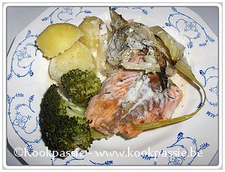 kookpassie.be - Zalm - Saumon rôti au fenouil