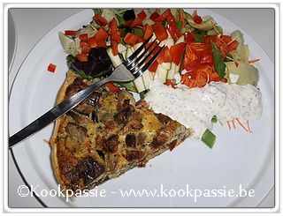 kookpassie.be - Quiche - Tonijn - Bohémienne au thon et basilic