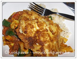 kookpassie.be - Schelvis met groenten en rijst