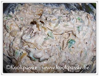 kookpassie.be - Beleg - Tonijndipsaus met cajunkruiden