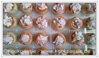 kookpassie.be - Videekes gevuld met kip, zalm of surimi 1/2