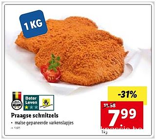 kookpassie.be - Praagse Snitzel met zoetzure saus en rijst (Lidls) 1/2