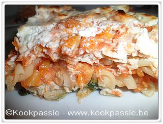 kookpassie.be - Spirelli met kip, tomaat en kruidenkaas (Cannelloni met kalkoen, tomaat en kruidenkaas) (3 dagen)