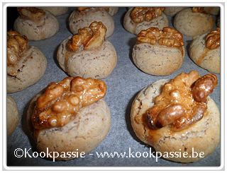 kookpassie.be - Walnoot Ghribia koekje