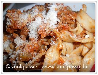 kookpassie.be - Tagliatelli - Pappardelles aux boulettes de boeuf