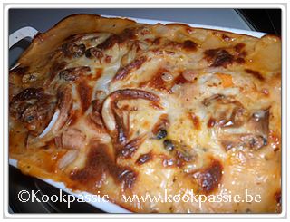 kookpassie.be - Vispannetje met tomaat, champignons en wortel