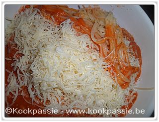 kookpassie.be - Spaghetti met Manna Spaghettisaus met look, sambal en light room