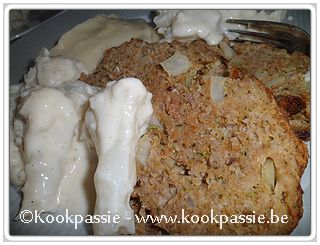 kookpassie.be - Fricandon met bloemkool en puree