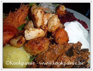 kookpassie.be - Gourmet in de pan gebakken en rauwe groenten