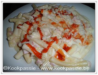 kookpassie.be - Macaroni - Macaroni met kaas en hesp (2 dagen)