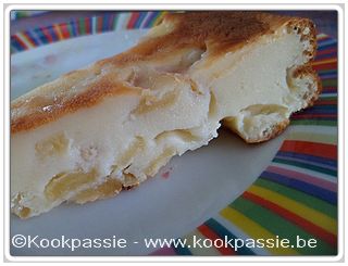 kookpassie.be - Robbert's yoghurttaart met appelen